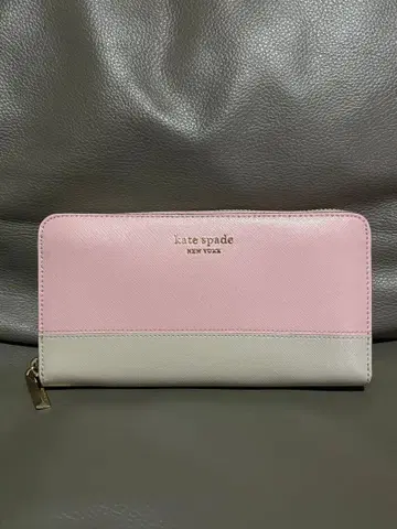 블랙 프라이데이!! kate spade 장지갑 핑크/그레이
