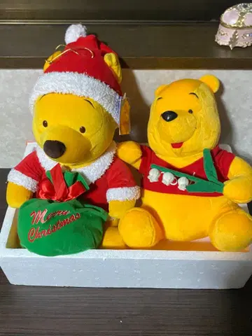 곰돌이 푸 봉제 인형 2세트