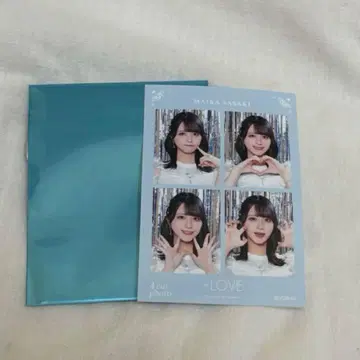 =LOVE 이코라브 사사키 마이카 4컷 사진