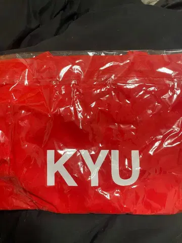 미개봉 새상품 큐소네코가미 PAINT IT 토트백 빨간색