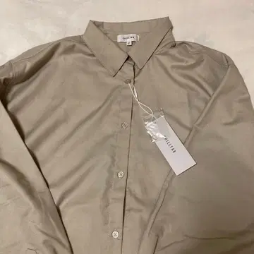 CHILLIR 그레이 긴팔 셔츠 프리 사이즈