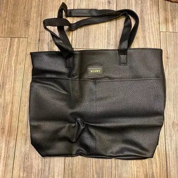 BEAMS 블랙 토트백 잡지 부록