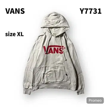 [ 즉시 구매 OK ] VANS 후드티 후디 사이즈 XL 화이트