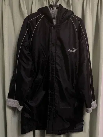 PUMA 벤치 코트 보아 후드 부착