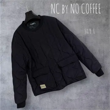 NC by NO COFFEE 퀼팅 풀오버 BLACK 사이즈 L