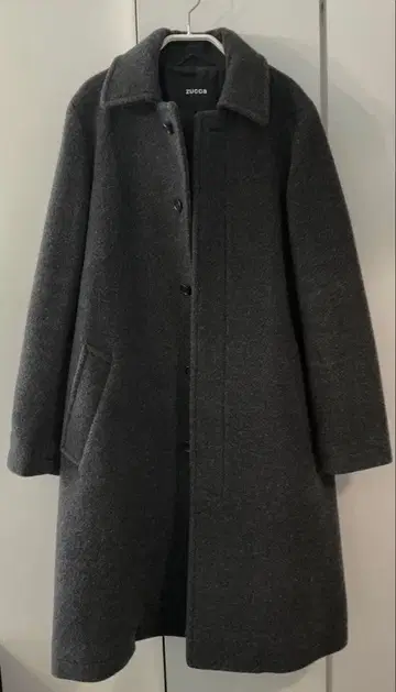 ZUCCA 스텐 칼라 롱 코트
