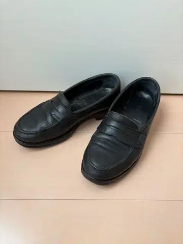 19_Y s for men 블랙 가죽 로퍼