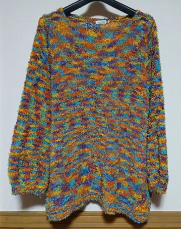 컬러풀 긴팔 니트 스웨터 EUR 3