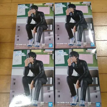 은혼 3학년 Z반 긴파치선생 데스크 피규어 히지카타 토시로 4체 세트