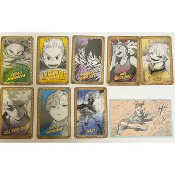 히로아카전 원화전 금박 클리어 카드 메모리얼 컬렉션