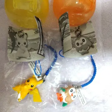 포켓몬 펜던트 마스코트 선&문 2 피카츄 & 모쿠로
