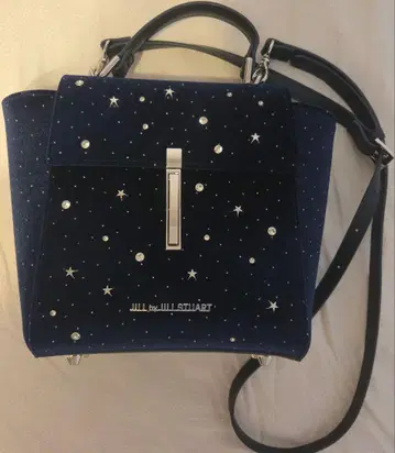 JILL by JILL STUART 네이비 숄더백