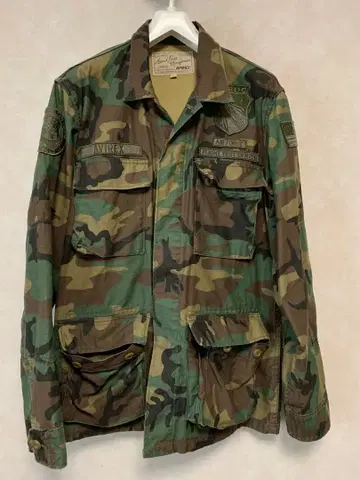 AVIREX BACK SATIN BDU JACKET XL