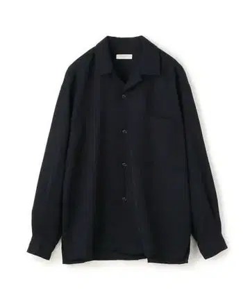 (새상품급) TOMORROWLAND 울 레이온 오픈 카라 셔츠 M 사이즈