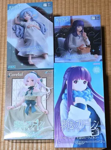 장송의 프리렌 프리렌 페른 피규어 세트 4개 세트