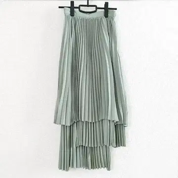 [ 미사용 CLANE ] 쓰리 레이어 플리츠 스커트