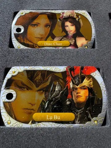 진 삼국무쌍 5 여포 초선 동탁 원소 장각 캐릭터 도크택 스타일 굿즈
