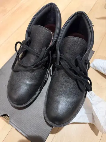 Clarks 오리지널 유나이티드 애로우 블랙 가죽