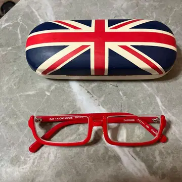 Zoff K-ON! MOVIE 콜라보 안경 레드