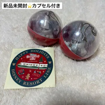 릴린린 캡슐 토이 가챠가챠 오너먼트 크리스마스 스티커 포함