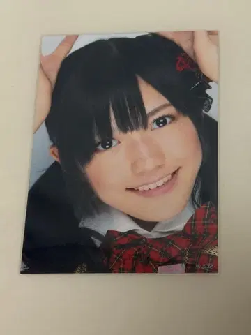 AKB48 와타나베 마유 린넨 브로마이드 가챠