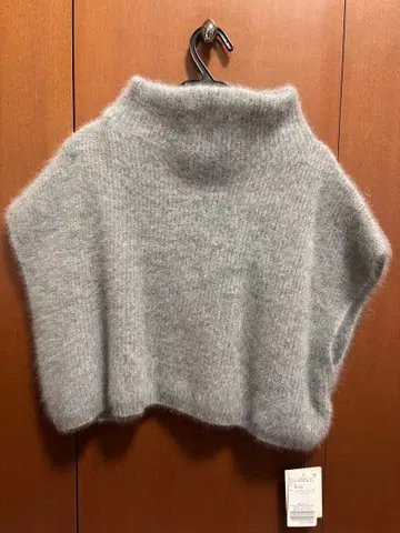 Spick & Span 그레이 니트 베스트 사이즈 F