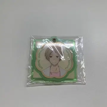 나츠메 우인장 트레이딩 슬라이드 키링 나츠메 타카시