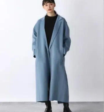 지나시스 블루 코트