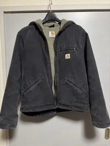 carhartt 시에라 자켓 블랙
