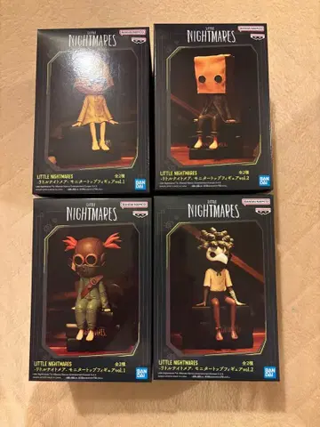 LITTLE NIGHTMARES 피규어 4체 세트