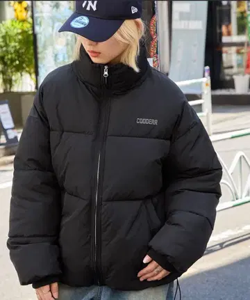 [ CODDERR ] 볼륨 하이넥 발수 나일론 패딩 자켓