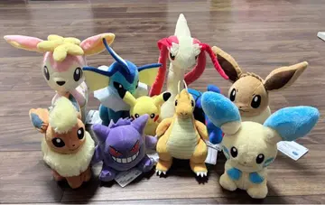 포켓몬스터 봉제 인형 9체 묶음 판매