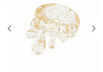 새상품 Q-pot 멜트 반지 글리터