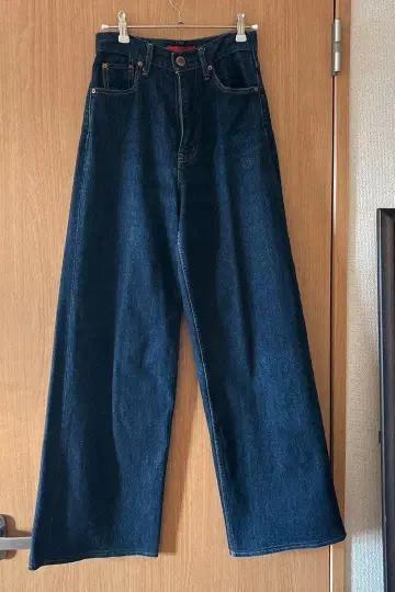 RED CARD 와이드 스트레이트 데님