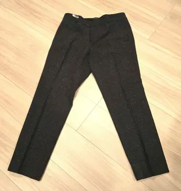 [ BANANA REPUBLIC ] 다크 그레이 트위드풍 슬랙스