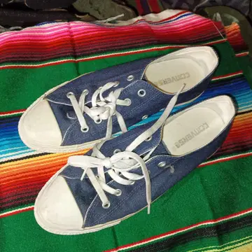 CONVERSE 네이비 데님 스니커즈