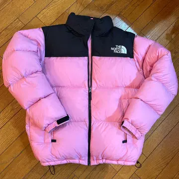 THE NORTH FACE 다운 자켓 ND92335 핑크/블랙