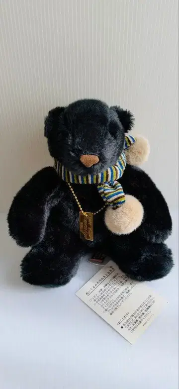 모스이유 베어 곰 봉제 인형 MON SEUIL 2001 크리스마스