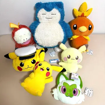 포켓몬 봉제 인형 묶음 판매 7세트