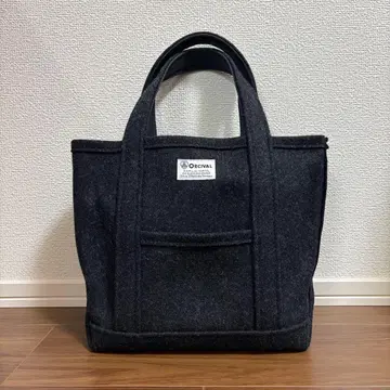 오르치발 울 토트백 S 차콜 그레이