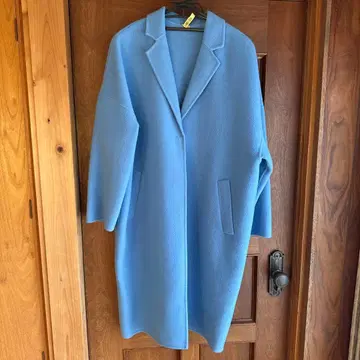 Mila Owen 울 혼방 테일러드 코쿤 코트 여성용