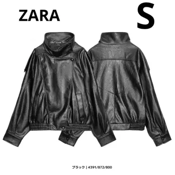 ZARA 페이크 레더 자켓 자라 zara S