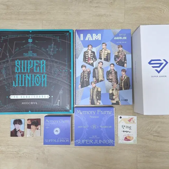 슈퍼주니어 굿즈 일괄 판매 응원봉 앨범 16주년