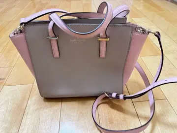 [ 새상품급 ] kate spade 그레이 핑크 핸드백 2way
