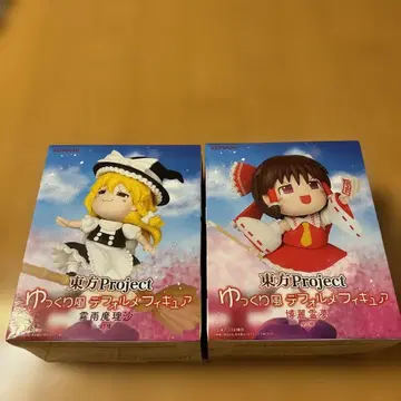 동방Project SD 피규어 하쿠레이 레이무와 키리사메 마리사 세트