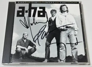 a-ha 사인 포함 CD
