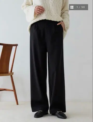 crewre 개버 플리스 웜 슬랙스 1 새상품