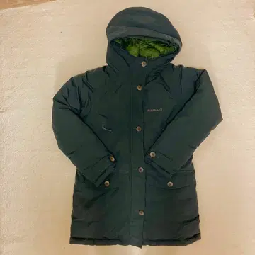 클리닝 완료! 몽벨 여성용 다운 자켓 S 사이즈 허스키 코트