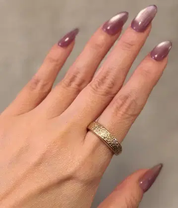 위르겐 레르  골드 텍스처 반지 15호