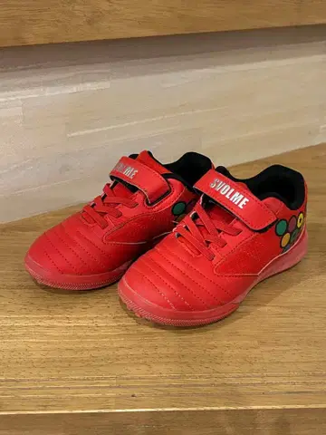 SVOLME 축구 풋살화 레드 17cm